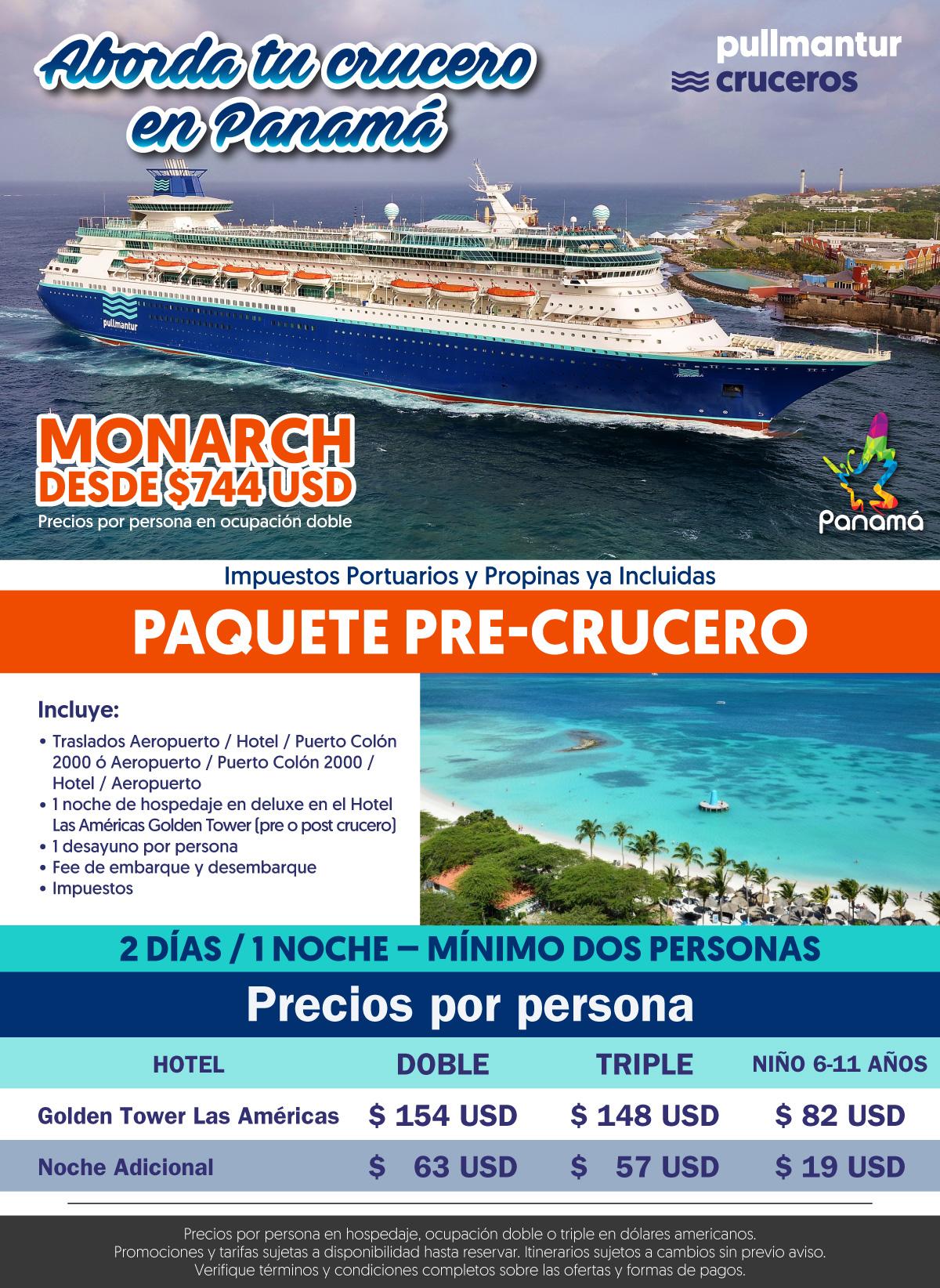 Pullmantur Aborda Tu Crucero en Panamá