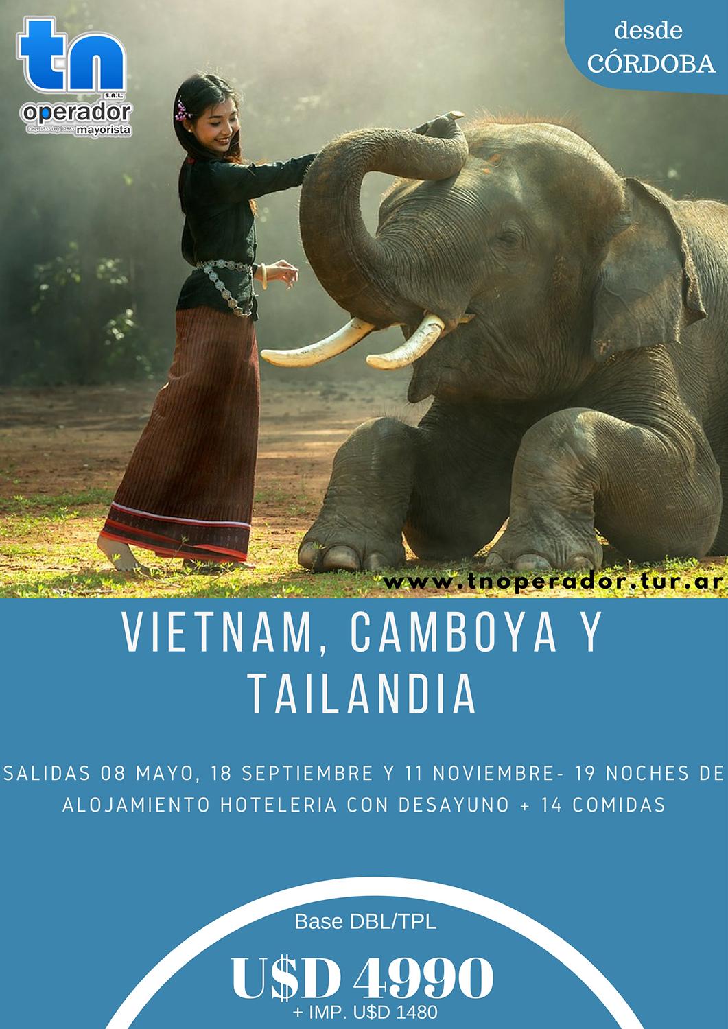 Viaje a Vietnam Camboya y Tailandia desde Córdoba